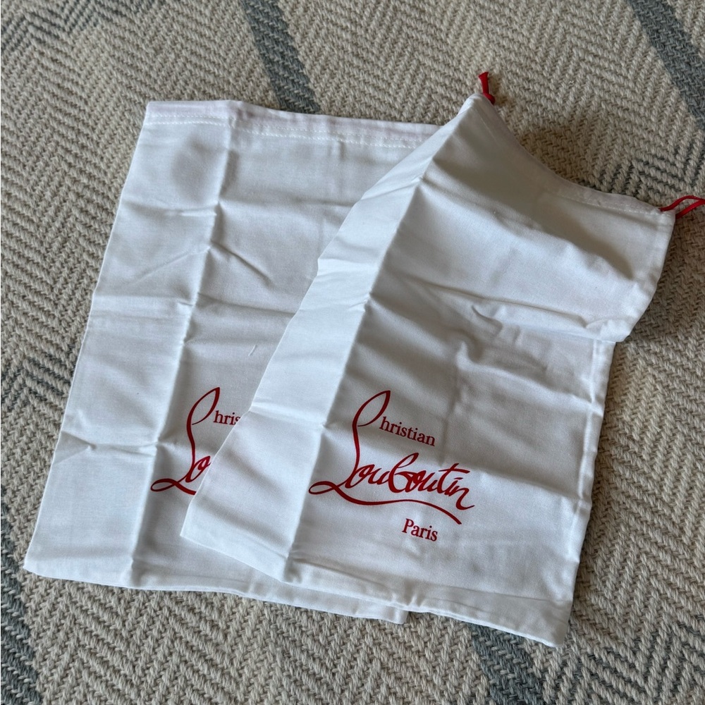 Christian Louboutin Dust Bags with Red Logo